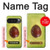 S2552 Avocado Fruit Hülle Schutzhülle Taschen für Google Pixel 10 Pro XL