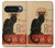 S2739 Chat Noir Black Cat Vintage Hülle Schutzhülle Taschen für Google Pixel 10 Pro XL