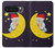S2849 Cute Sleepy Owl Moon Night Hülle Schutzhülle Taschen für Google Pixel 10 Pro XL
