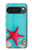 S3428 Aqua Wood Starfish Shell Hülle Schutzhülle Taschen für Google Pixel 10 Pro XL