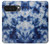 S3439 Fabric Indigo Tie Dye Hülle Schutzhülle Taschen für Google Pixel 10 Pro XL