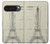 S3474 Eiffel Architectural Drawing Hülle Schutzhülle Taschen für Google Pixel 10 Pro XL