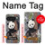 S3793 Cute Baby Panda Snow Painting Hülle Schutzhülle Taschen für Google Pixel 10 Pro XL