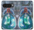 S3912 Cute Little Mermaid Aqua Spa Hülle Schutzhülle Taschen für Google Pixel 10 Pro XL