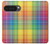 S3942 LGBTQ Rainbow Plaid Tartan Hülle Schutzhülle Taschen für Google Pixel 10 Pro XL