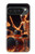 S3985 Fire Skull Drummer Hülle Schutzhülle Taschen für Google Pixel 10 Pro XL