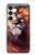 S0691 Leo Paint Hülle Schutzhülle Taschen für Samsung Galaxy S25 FE