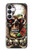 S0753 Skull Wing Rose Punk Hülle Schutzhülle Taschen für Samsung Galaxy S25 FE