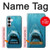 S0830 White Shark Hülle Schutzhülle Taschen für Samsung Galaxy S25 FE