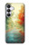 S0913 Road Through The Woods Hülle Schutzhülle Taschen für Samsung Galaxy S25 FE