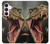 S0923 T-Rex Dinosaur Hülle Schutzhülle Taschen für Samsung Galaxy S25 FE