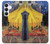 S0929 Van Gogh Cafe Terrace Hülle Schutzhülle Taschen für Samsung Galaxy S25 FE