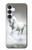 S0932 White Horse Hülle Schutzhülle Taschen für Samsung Galaxy S25 FE