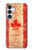 S1603 Canada Flag Old Vintage Hülle Schutzhülle Taschen für Samsung Galaxy S25 FE