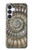 S1788 Ammonite Fossil Hülle Schutzhülle Taschen für Samsung Galaxy S25 FE
