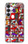 S1923 Hanafuda Japanese Flower Card Hülle Schutzhülle Taschen für Samsung Galaxy S25 FE, S26 FE
