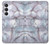 S2316 Dark Blue Marble Texture Graphic Print Hülle Schutzhülle Taschen für Samsung Galaxy S25 FE
