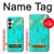 S2377 Turquoise Gemstone Texture Graphic Printed Hülle Schutzhülle Taschen für Samsung Galaxy S25 FE