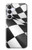 S2408 Checkered Winner Flag Hülle Schutzhülle Taschen für Samsung Galaxy S25 FE