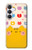 S2442 Cute Cat Cartoon Funny Hülle Schutzhülle Taschen für Samsung Galaxy S25 FE, S26 FE