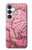 S2449 Pink Blossoming Almond Tree Van Gogh Hülle Schutzhülle Taschen für Samsung Galaxy S25 FE