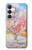 S2450 Van Gogh Peach Tree Blossom Hülle Schutzhülle Taschen für Samsung Galaxy S25 FE