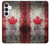 S2490 Canada Maple Leaf Flag Texture Hülle Schutzhülle Taschen für Samsung Galaxy S25 FE