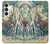 S2491 Hokusai Kirifuri Waterfall at Kurokami Hülle Schutzhülle Taschen für Samsung Galaxy S25 FE