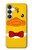 S2760 Yellow Duck Tuxedo Cartoon Hülle Schutzhülle Taschen für Samsung Galaxy S25 FE