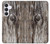 S2844 Old Wood Bark Graphic Hülle Schutzhülle Taschen für Samsung Galaxy S25 FE