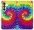 S2884 Tie Dye Swirl Color Hülle Schutzhülle Taschen für Samsung Galaxy S25 FE