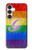 S2899 Rainbow LGBT Gay Pride Flag Hülle Schutzhülle Taschen für Samsung Galaxy S25 FE