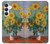 S2937 Claude Monet Bouquet of Sunflowers Hülle Schutzhülle Taschen für Samsung Galaxy S25 FE