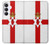 S3089 Flag of Northern Ireland Hülle Schutzhülle Taschen für Samsung Galaxy S25 FE