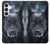 S3168 German Shepherd Black Dog Hülle Schutzhülle Taschen für Samsung Galaxy S25 FE