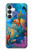 S3227 Underwater World Cartoon Hülle Schutzhülle Taschen für Samsung Galaxy S25 FE, S26 FE