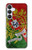 S3300 Portugal Flag Vintage Football Graphic Hülle Schutzhülle Taschen für Samsung Galaxy S25 FE