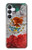 S3314 Mexico Flag Vinatage Football Graphic Hülle Schutzhülle Taschen für Samsung Galaxy S25 FE