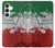 S3318 Italy Flag Vintage Football Graphic Hülle Schutzhülle Taschen für Samsung Galaxy S25 FE