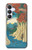 S3348 Utagawa Hiroshige The Monkey Bridge Hülle Schutzhülle Taschen für Samsung Galaxy S25 FE