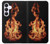 S3379 Fire Frame Hülle Schutzhülle Taschen für Samsung Galaxy S25 FE