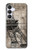 S3416 Eiffel Tower Blueprint Hülle Schutzhülle Taschen für Samsung Galaxy S25 FE, S26 FE