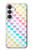S3499 Colorful Heart Pattern Hülle Schutzhülle Taschen für Samsung Galaxy S25 FE