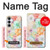 S3705 Pastel Floral Flower Hülle Schutzhülle Taschen für Samsung Galaxy S25 FE