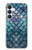 S3809 Mermaid Fish Scale Hülle Schutzhülle Taschen für Samsung Galaxy S25 FE