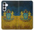S3858 Ukraine Vintage Flag Hülle Schutzhülle Taschen für Samsung Galaxy S25 FE