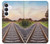 S3866 Railway Straight Train Track Hülle Schutzhülle Taschen für Samsung Galaxy S25 FE