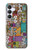 S3879 Retro Music Doodle Hülle Schutzhülle Taschen für Samsung Galaxy S25 FE