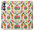 S3883 Fruit Pattern Hülle Schutzhülle Taschen für Samsung Galaxy S25 FE