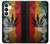 S3890 Reggae Rasta Flag Smoke Hülle Schutzhülle Taschen für Samsung Galaxy S25 FE
